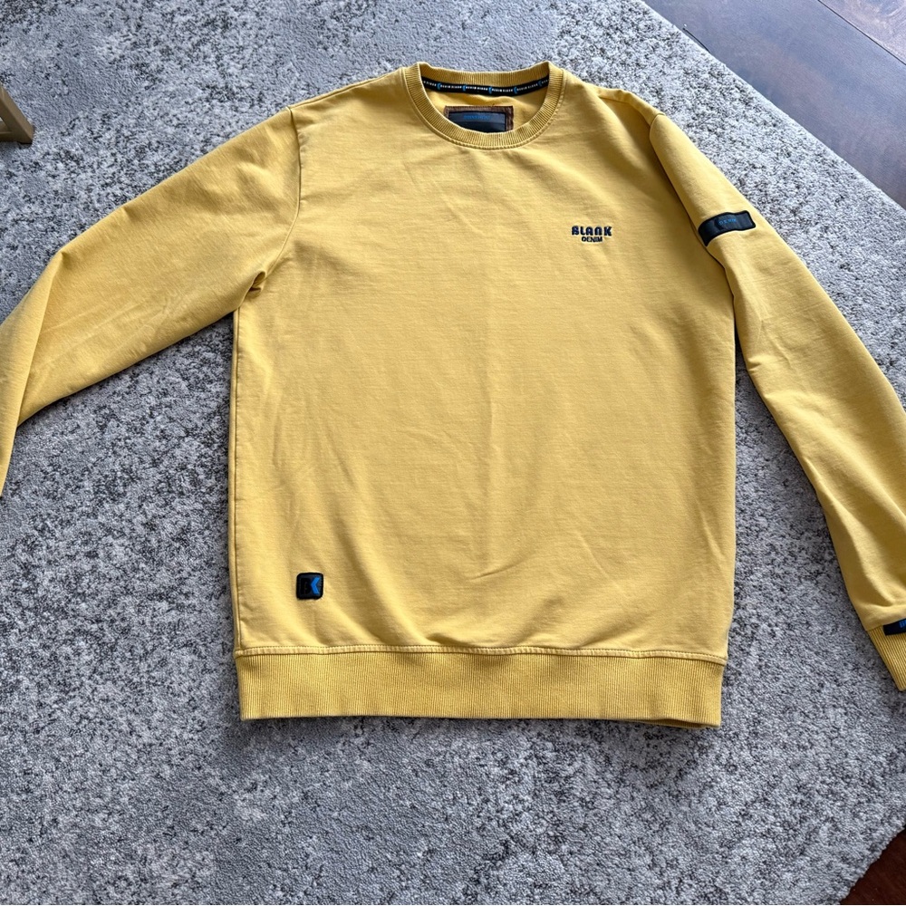 Blank NYC Gold Crewneck Sweatshirt
